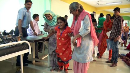 Artificial Polio Calipers Camp Organised for Handicapped by Dera Sacha Sauda