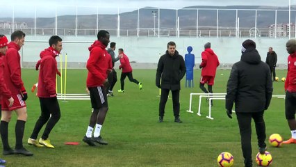 Sivasspor'da Galatasaray maçı hazırlıkları - SİVAS