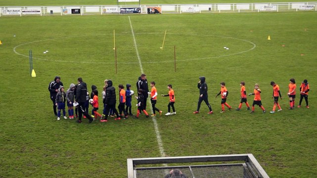 Rencontre U9 SPORTING / ST PAUL SPORTS qui s'est déroulé en lever de rideau de la rencontre R2