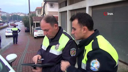 Antalya'da babasının aracıyla drift yapıp kaçan ehliyetsiz genç kovalamaca sonunda yakalandı