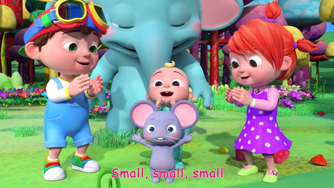 Opposites Song - kid color 3D (ABCkid) Nursery Rhymes