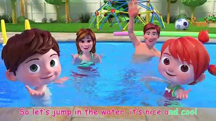 Swimming Song - kid color 3D (ABCkid) Nursery Rhymes