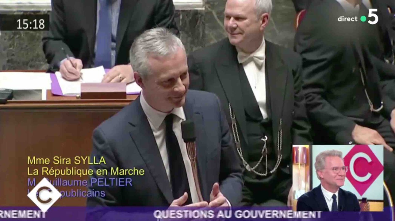 L'énorme lapsus du Bruno Le Maire - ZAPPING ACTU BEST OF DU 03/01/2019