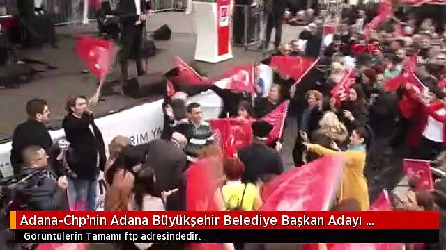 Adana-Chp'nin Adana Büyükşehir Belediye Başkan Adayı Zeydan Karalar Mitingte Konuştu