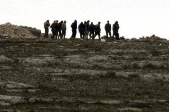 Teröristler Toplantı Halindeyken Görüntülendi