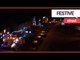 Drone footage shows Britain's most festive street | SWNS TV