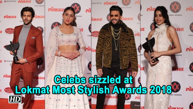 Celebs sizzled at Lokmat Most Stylish Awards 2018