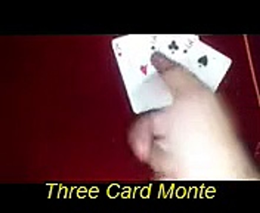 Truco de magia - Three Card Monte