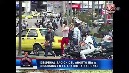 Despenalización del aborto irá a discusión en la Asamblea Nacional