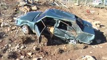 Isparta'da Feci Kaza...virajı Alamayan Otomobil Şarampole Uçtu: Biri Bebek, 3 Yaralı