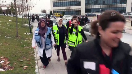 Hasta ve hasta yakınları tatbikatı gerçek sandı - EDİRNE