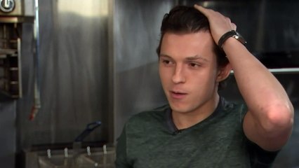 Tom Holland chats about his favourite parts of Christmas