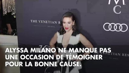 PHOTO. Alyssa Milano assume ses 46 ans et pose sans maquillage