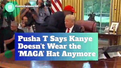 Pusha T Says Kanye Doesn't Wear the 'MAGA' Hat Anymore