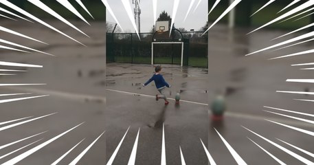 A 6 ans, il réussit un coup de pied incroyable