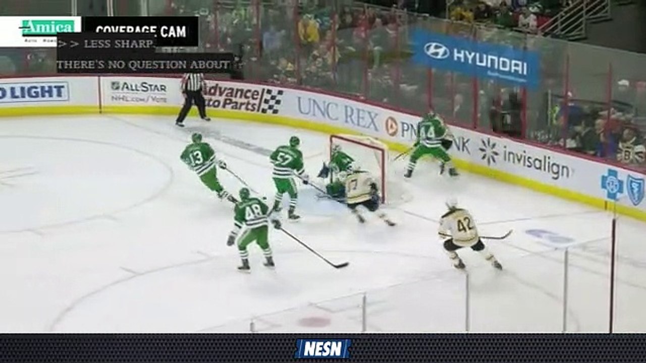 Amica Coverage Cam: Bruins Get Sloppy After Sco...
