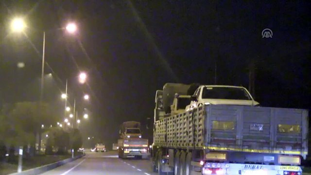 Suriye sınırına askeri sevkiyat - KİLİS