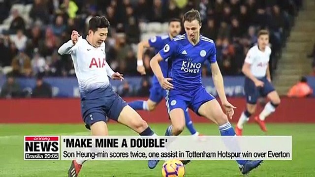 Son Heung-min scores twice, one assist in Tottenham Hotspur win over Everton