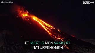 Spektakulært Etna-utbrudd fanget på film