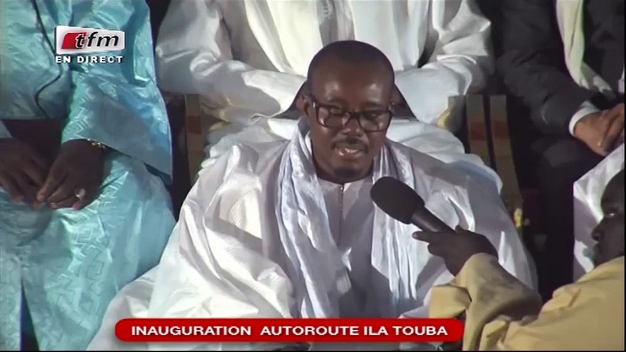 Inauguration de l' autoroute ILA TOUBA : Discours de SERIGNE BASS ABDOU KHADRE