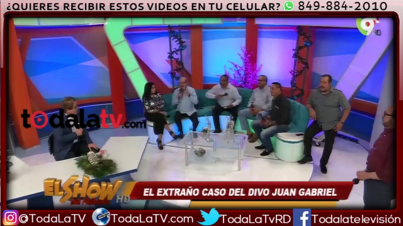 En el Show del mediodia comentan supuesta falsa muerte de Juan Gabriel-colorvision-video