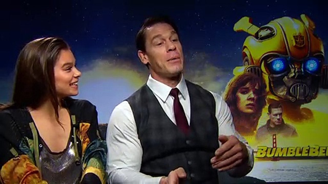 BUMBLEBEE: Hailee Steinfeld & John Cena re-imagined as cars