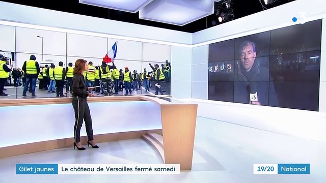 Gilets jaunes : le château de Versailles fermé samedi