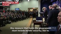Trump Says Government Funding Bill Must Include Money For Border Wall: 'We Have No Choice'