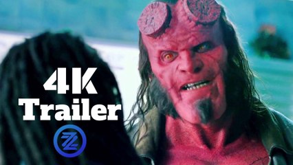 Hellboy Trailer "Smash Things" (4k Ultra HD) David Harbour Action Movie HD