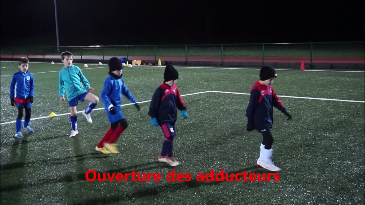 échauffement U9