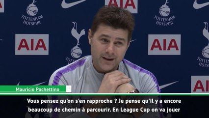 Tottenham - Pochettino : ''Encore beaucoup de travail avant de gagner un trophée''