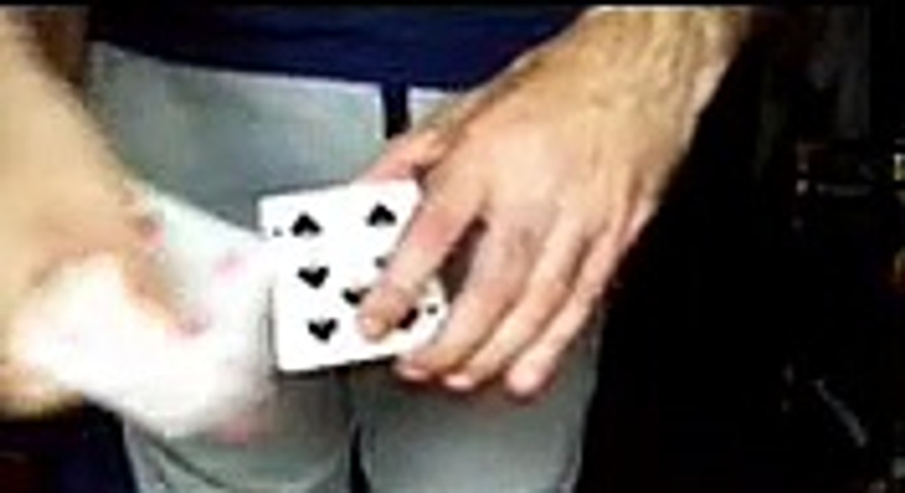 Truco de magia - Borrar y pintar cartas en la mano