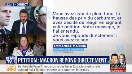 Pétition: Emmanuel Macron répond directement (2/5)