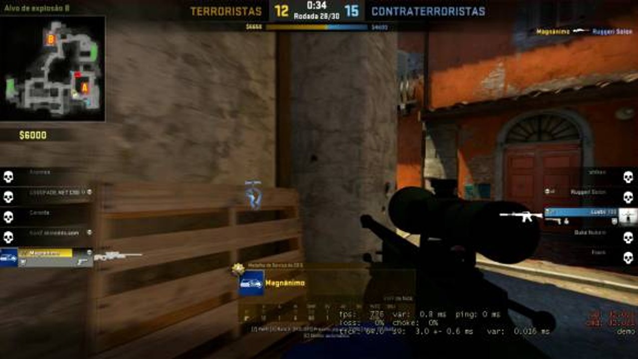 Magnanimo Insane kill at 3 sec left