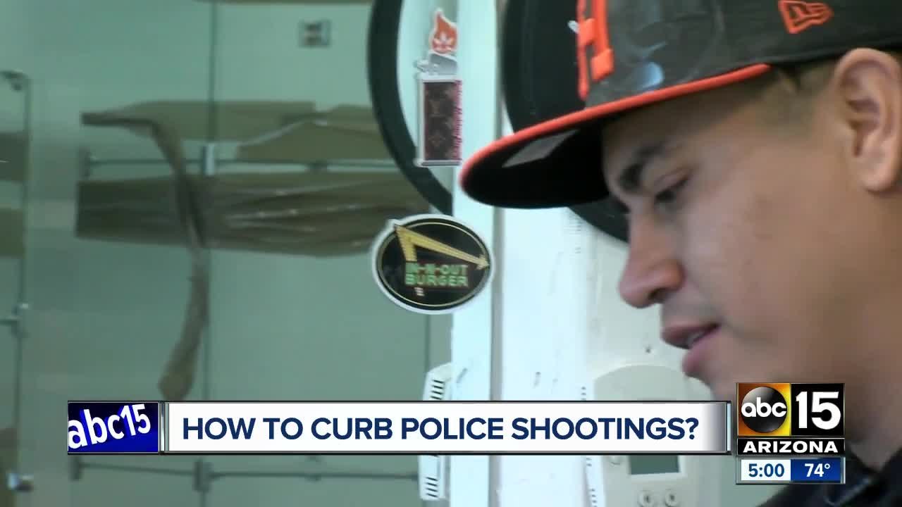Looking at how to curb police shootings in Phoenix