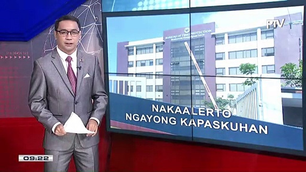 BFP, inalerto ng DILG ngayong holiday season