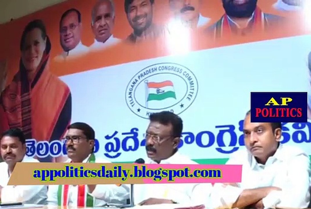 Dasoju Sravan slams TRS over EVM tampering - AP Politics