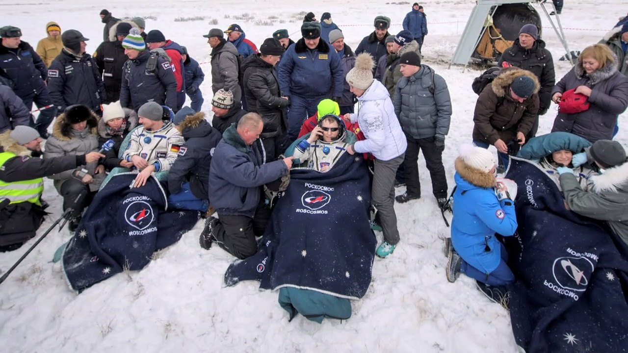 Alexander Gerst ist nach 197 Tagen im All wieder in Deutschland