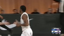 Cameron Oliver goes up to get it and finishes the oop