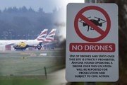 'Deliberate' drone flights cripple London airport
