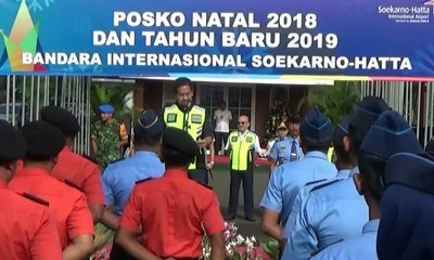Posko Natal & Tahun Baru di Terminal 1B Dibuka