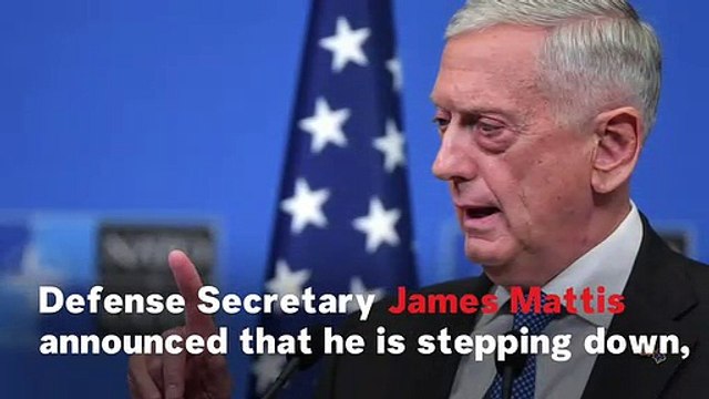 US Defense Secretary James Mattis Resigns