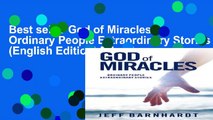 Best seller God of Miracles: Ordinary People Extraordinary Stories (English Edition) E-book