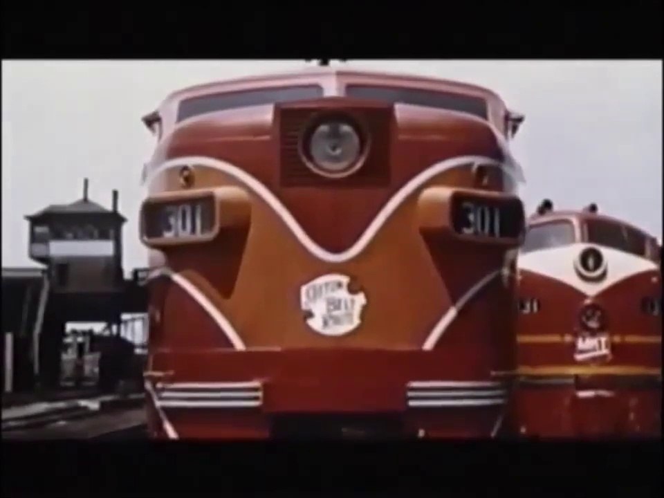 Trains and the Railroad - The life of bright engines