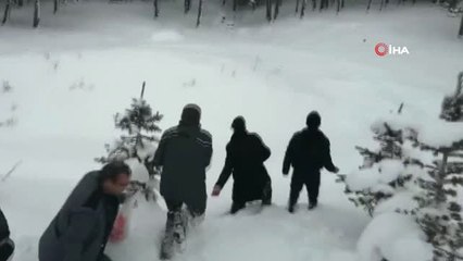 Sarıkamış'ta Doğaya Yem Bırakıldı