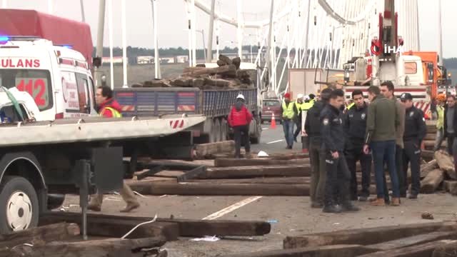 Yavuz Sultan Selim Köprüsü'nde Zincirleme Kaza: 1 Ölü, 2'si Polis 3 Yaralı