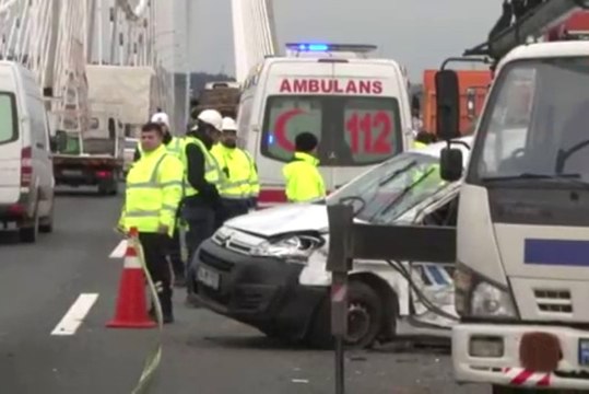 Yavuz Sultan Selim Köprüsü'nde Zincirleme Kaza