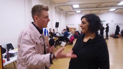 Peter Pan and Meera Syal at Birmingham Hippodrome!