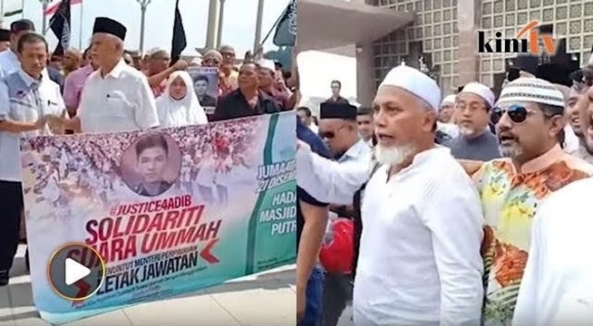 'Keadilan untuk Adib!'