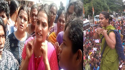 மத்திய அரசின் புதிய மசோதாவிற்கு திருநங்கைககள் எதிர்ப்பு-வீடியோ